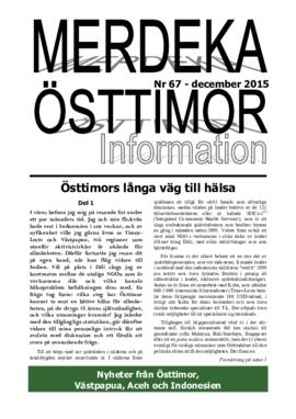 Merdeka Östtimor Information 67 (2015)