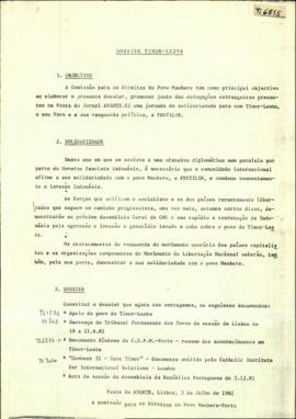 Other Comissão para os Direitos do Povo Maubere 1982-07-03